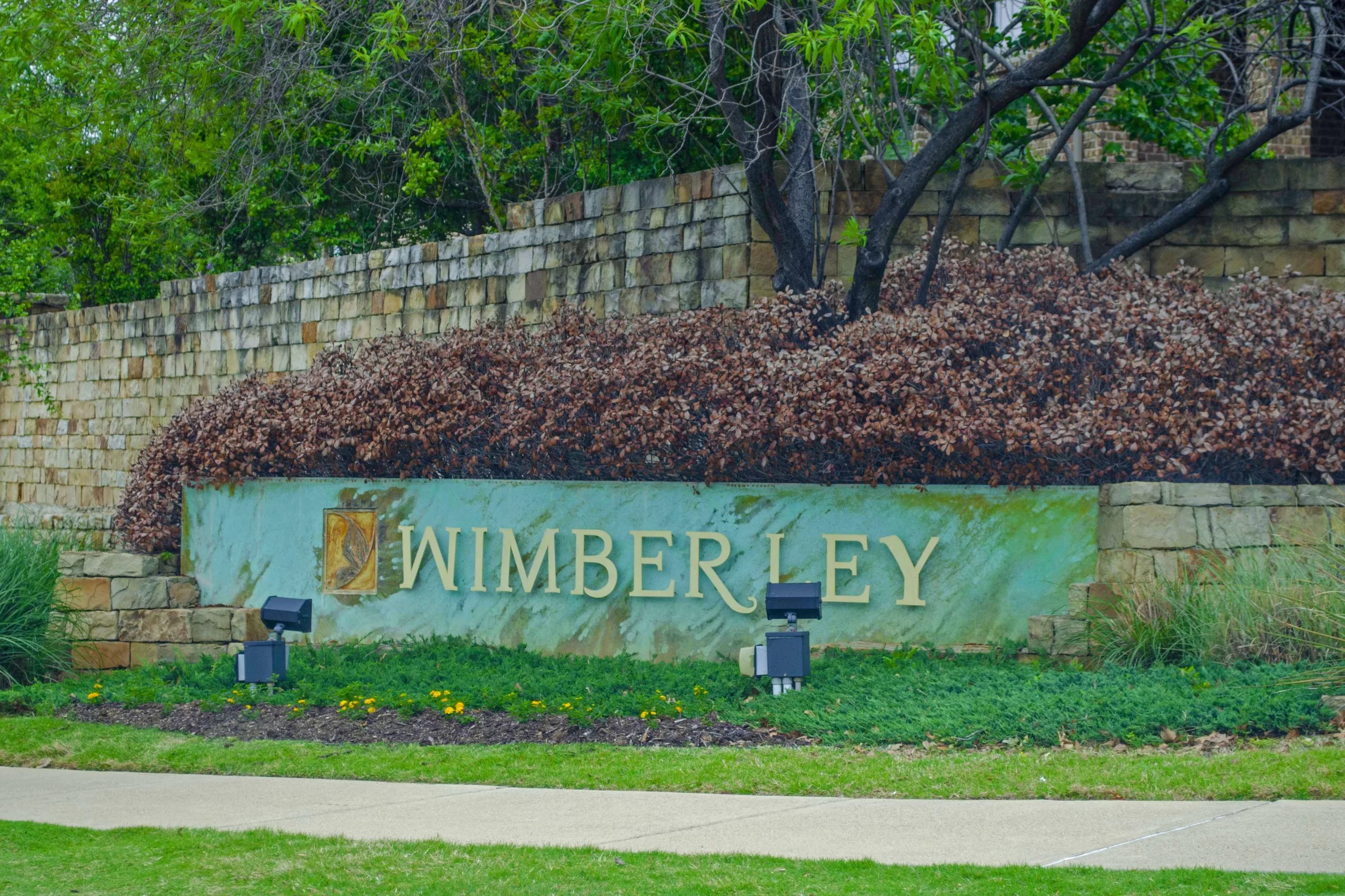 Wimberley Lantana TX community entrance