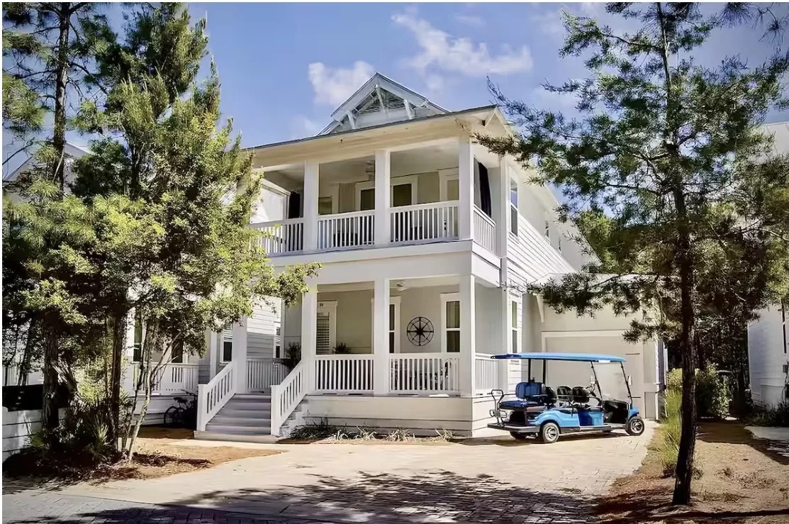 Vacation home called "Charmed Waters" on 30A in Santa Rosa Beach, FL