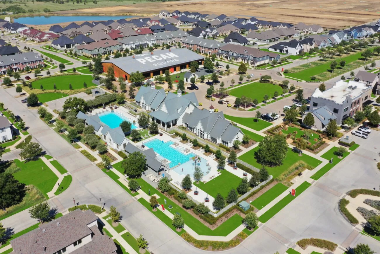 Pecan Square community amenities in Northlake TX