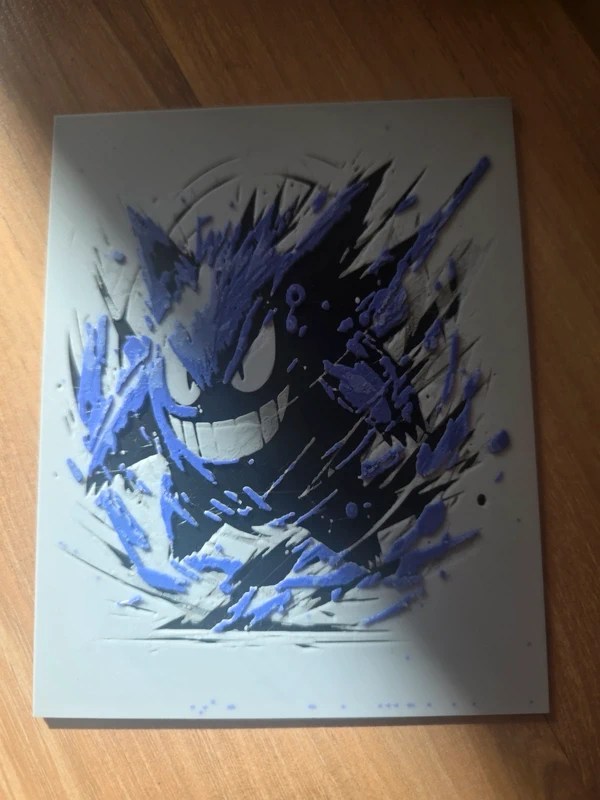 Gengar 3D Bild