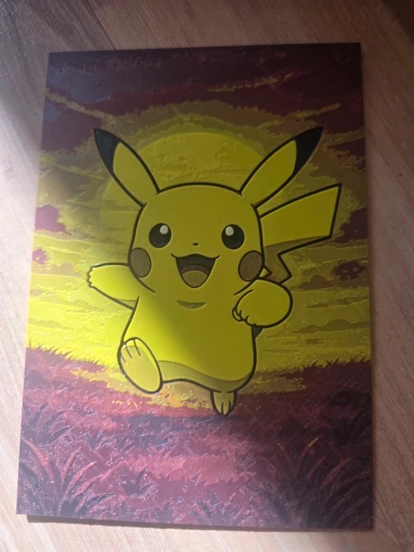 Pikachu 3D Bild