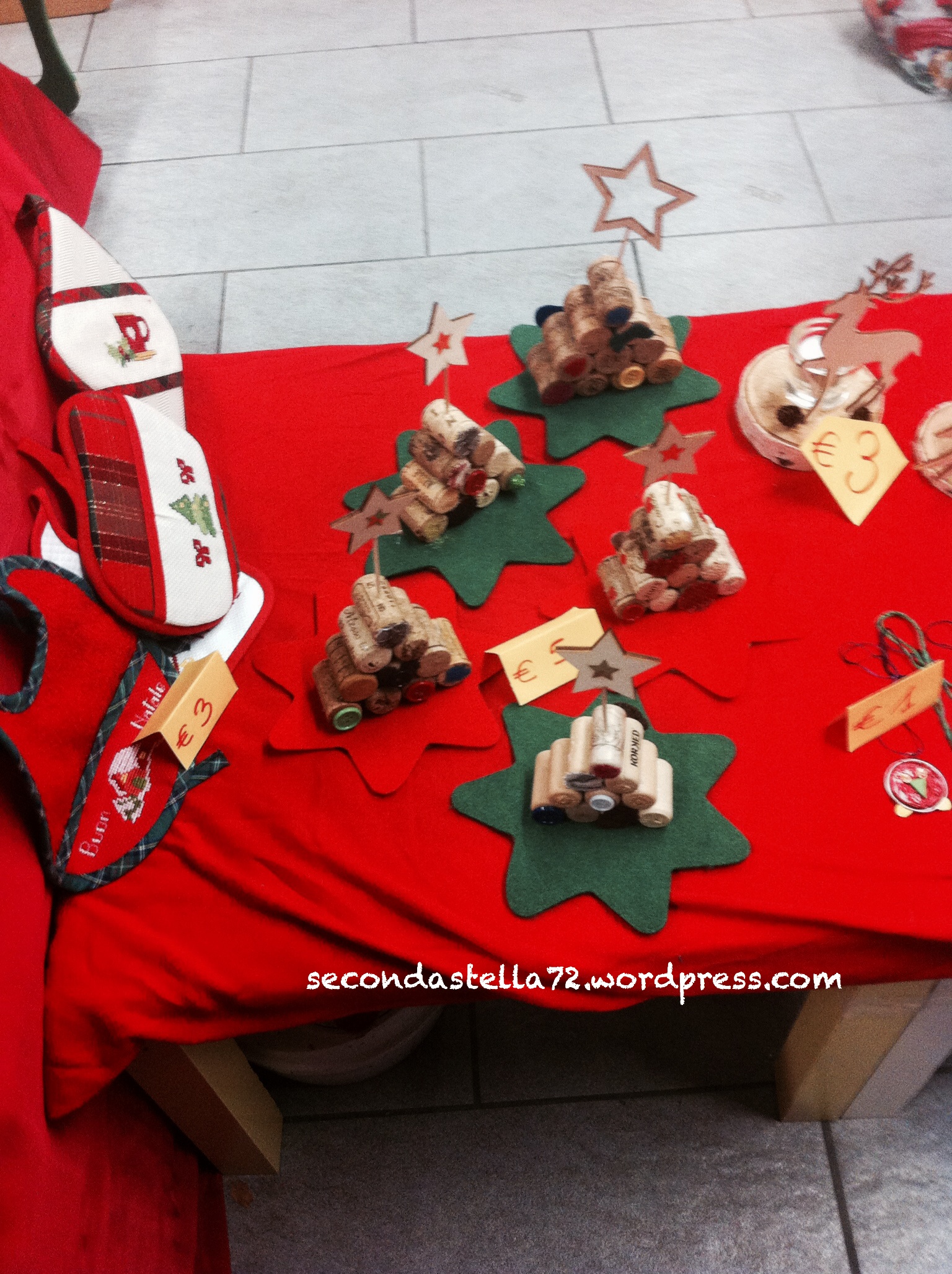 Segnaposto natalizio