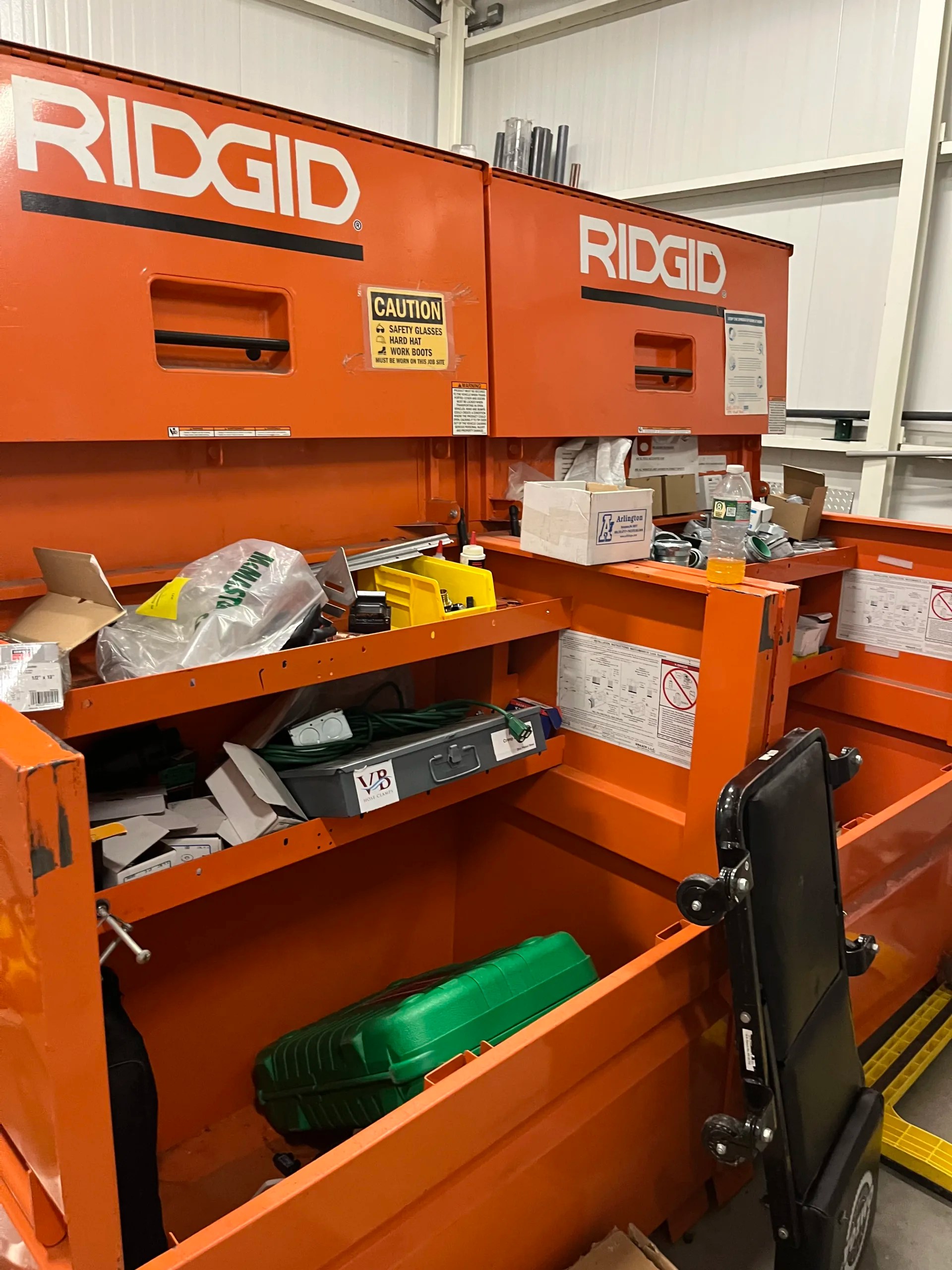 AEROFARMS LOT 99 Job Site Package Rigid Job Boxes with High