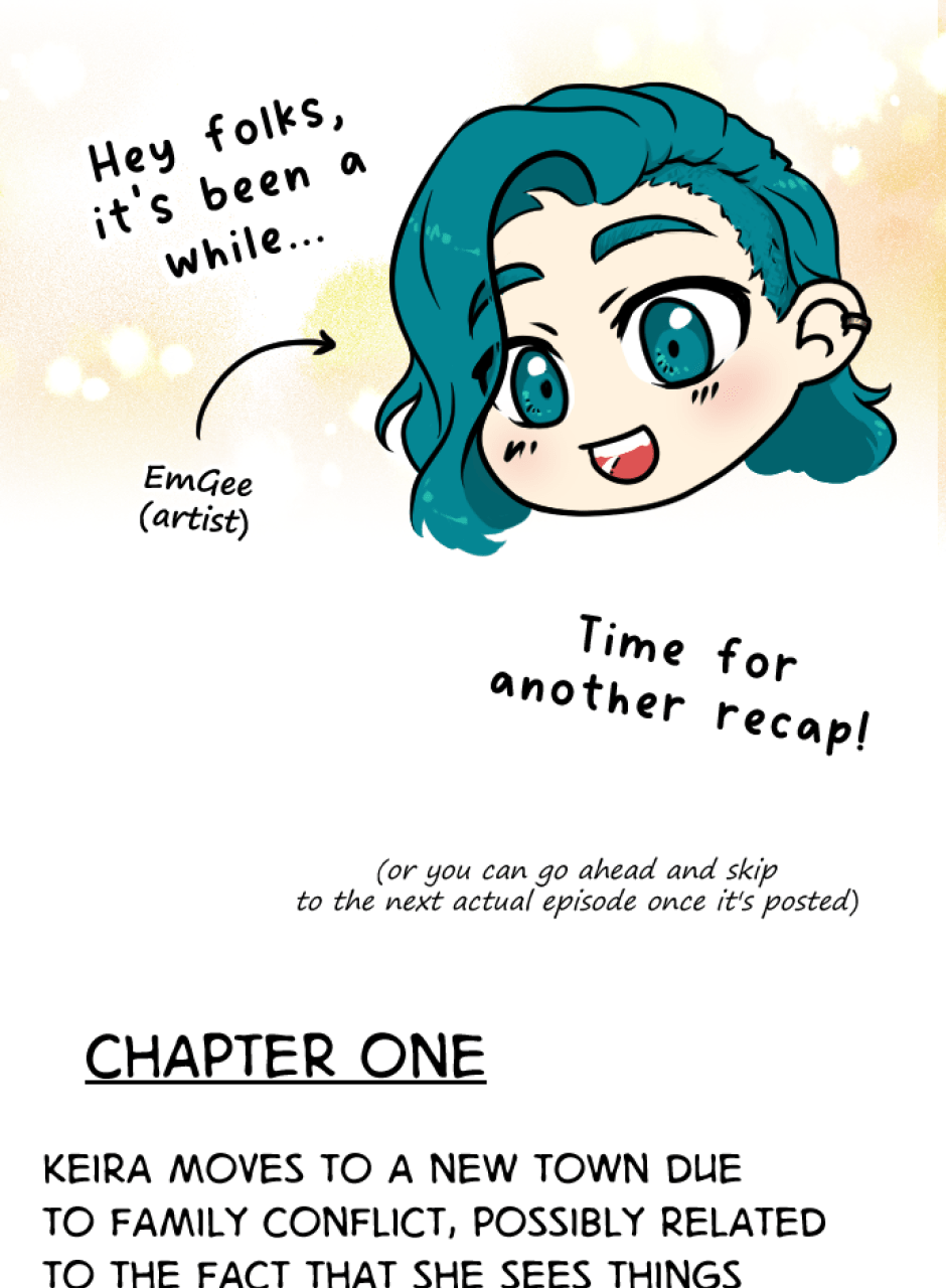 Recap for chapters 1 through 3. See transcript below.