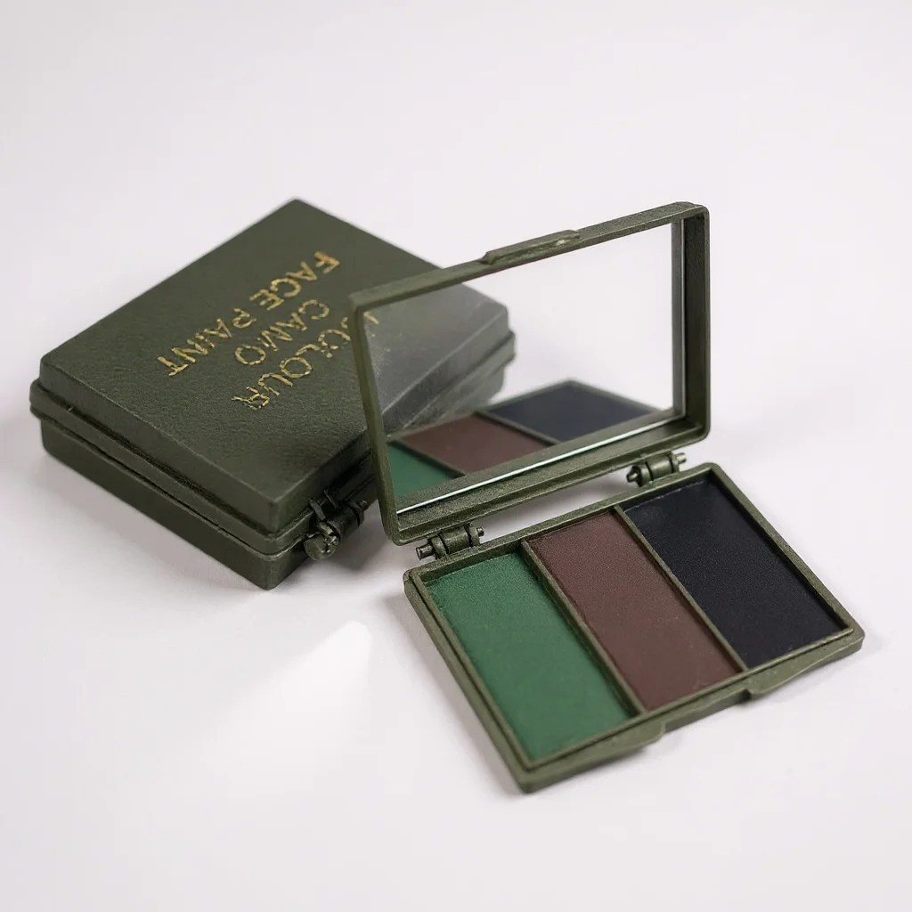 3%E2%80%91Color Camouflage Oil Face Paint Set
