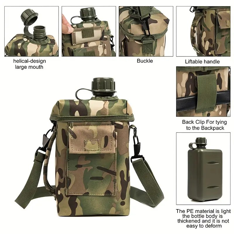 Camo Tactical Water Bottle 2