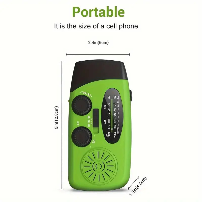 Emergency Hand Crank Radio 3