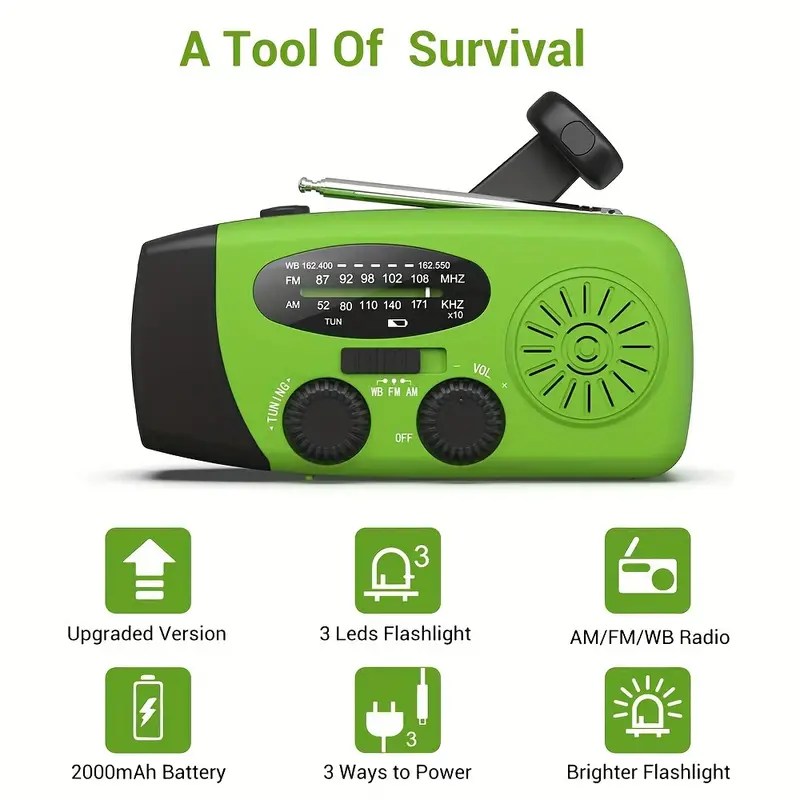 Emergency Hand Crank Radio 4