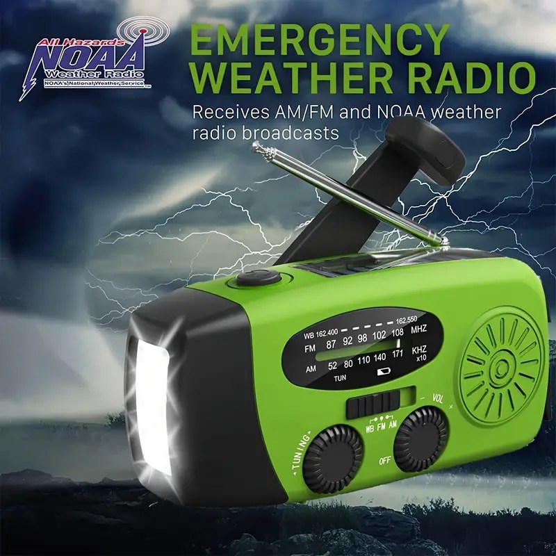 Emergency Hand Crank Radio 6