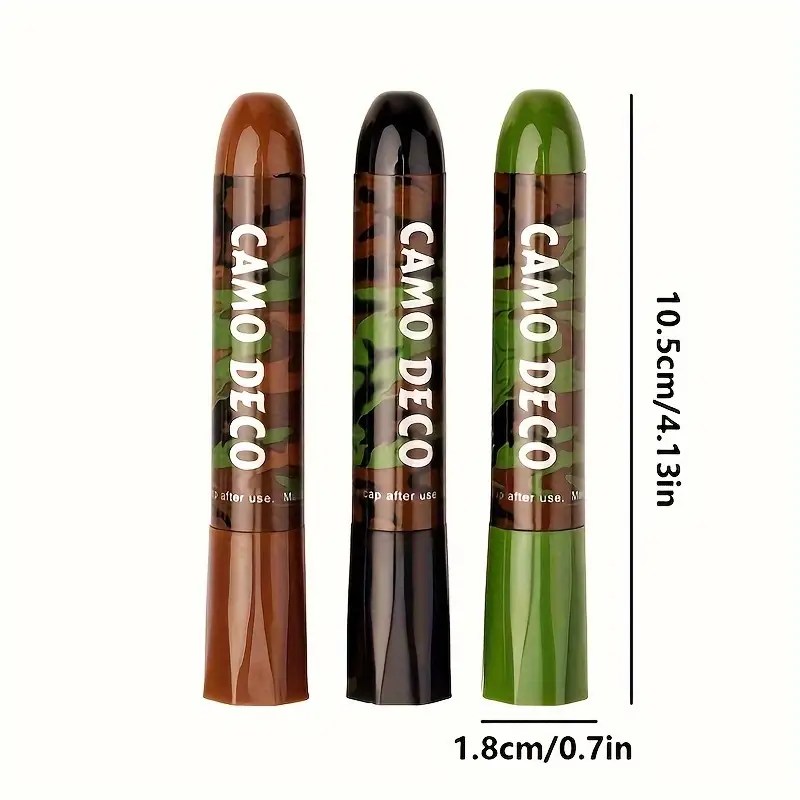 Camo Face Paint Sticks 3