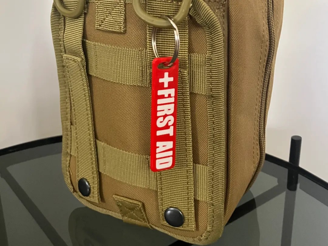 First Aid Bag Tag 1