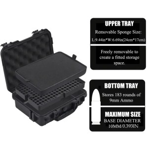 Lockable Hard Shell Gun Case 2