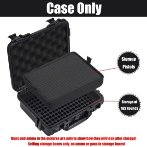 Lockable Hard Shell Gun Case 4