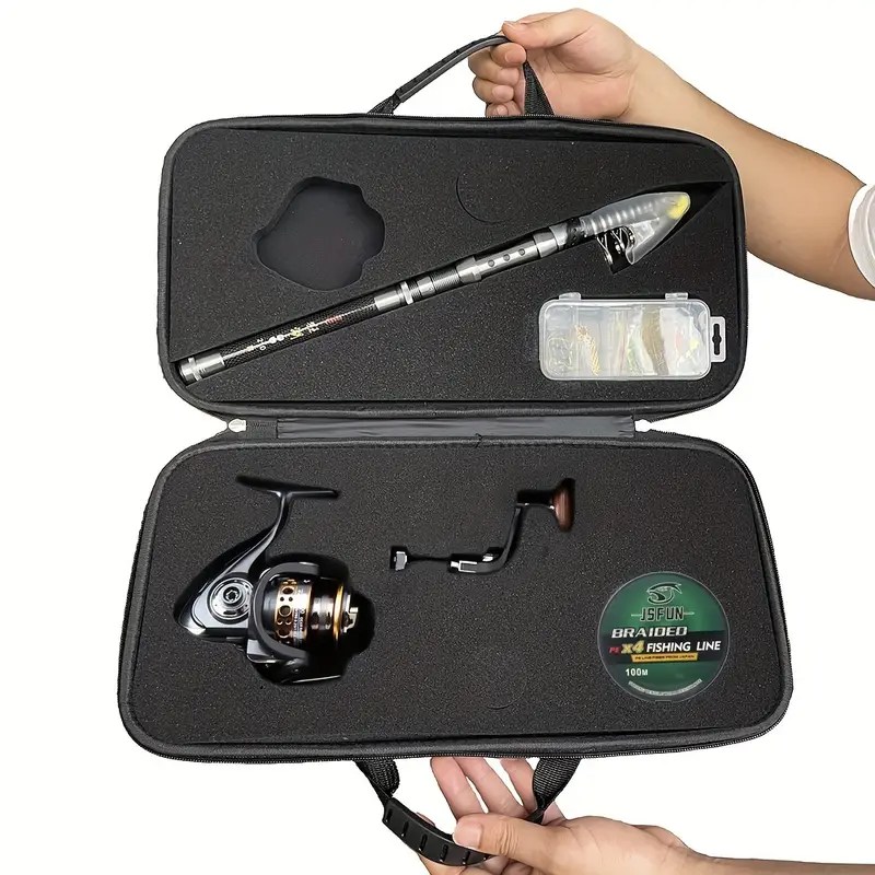 Complete Fishing Kit with 2.1m Telescopic Rods 5