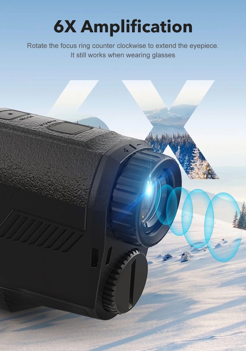 Laser Golf Rangefinder for Hunting Telescope 4
