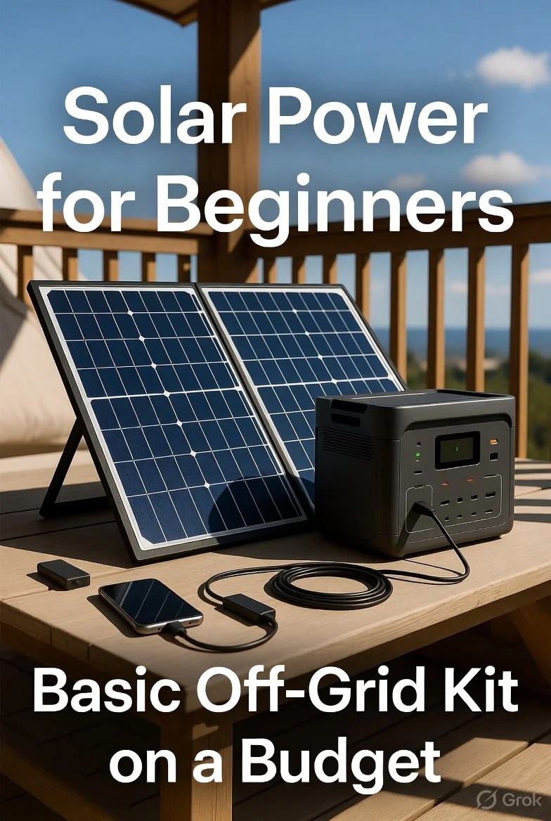 Solar Power for Beginners: Building a Basic Off-Grid Kit on a Budget