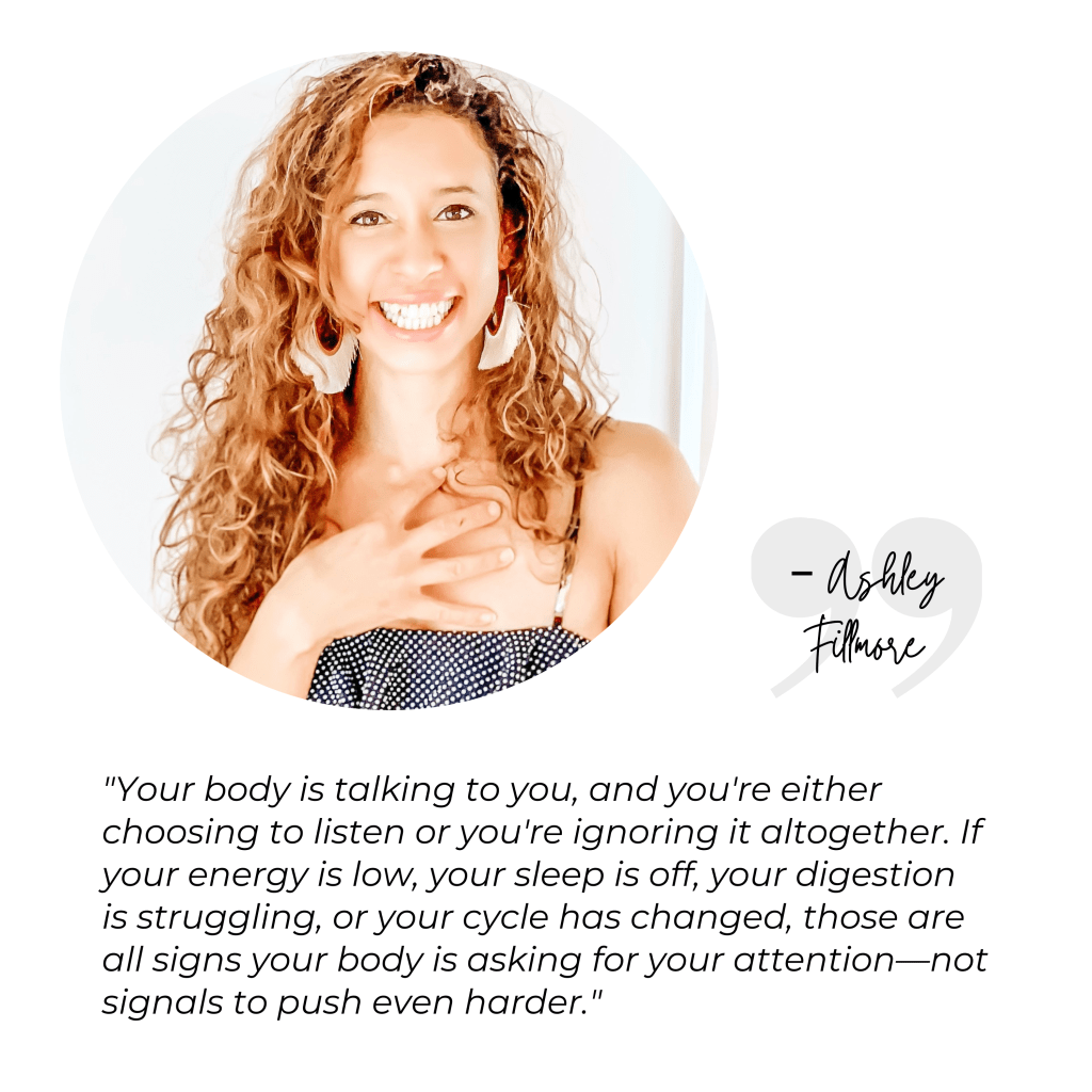 Why Doing More Isn't Making You Healthier
with Ashley Fillmore