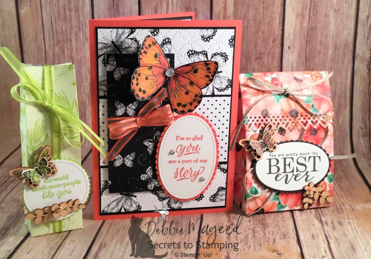 Pretty Friendship Card using Part of My Story Stamp Set by Stampin' Up!