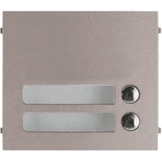 Aiphone GF-2P Two Call Button Panel for the GF and GT Series Modular Multi-Tenant Entry Security System