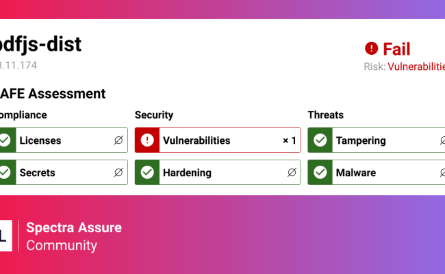 Vulnerabilities - Pdfjs-dist@3.11.174 - Npm | ReversingLabs Spectra ...
