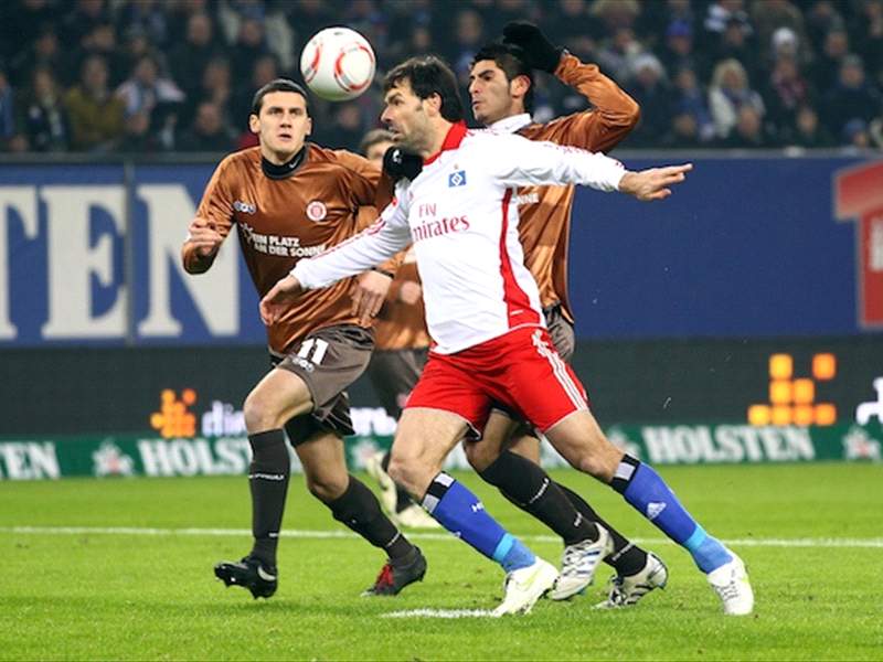 Hertha Berlin Keen On Hamburg S Anis Ben Hatira Report Goal Download this stock image.