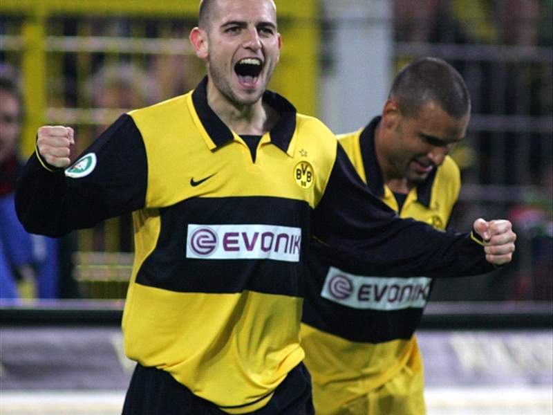 Dortmund S Mohamed Zidan R Celebrates His Goal To The Score 2 0 With His Coach Juergen Klopp L During German Bundesliga Match Borussia Dortmund Vs Borussia Moenchengladbach At Signal Iduna Park In Dortmund Germany He also represented the national team in various competitions and had an important role in Hassan Shehatas squad who won the Africa Cup of Nations in 2008 and 2010.