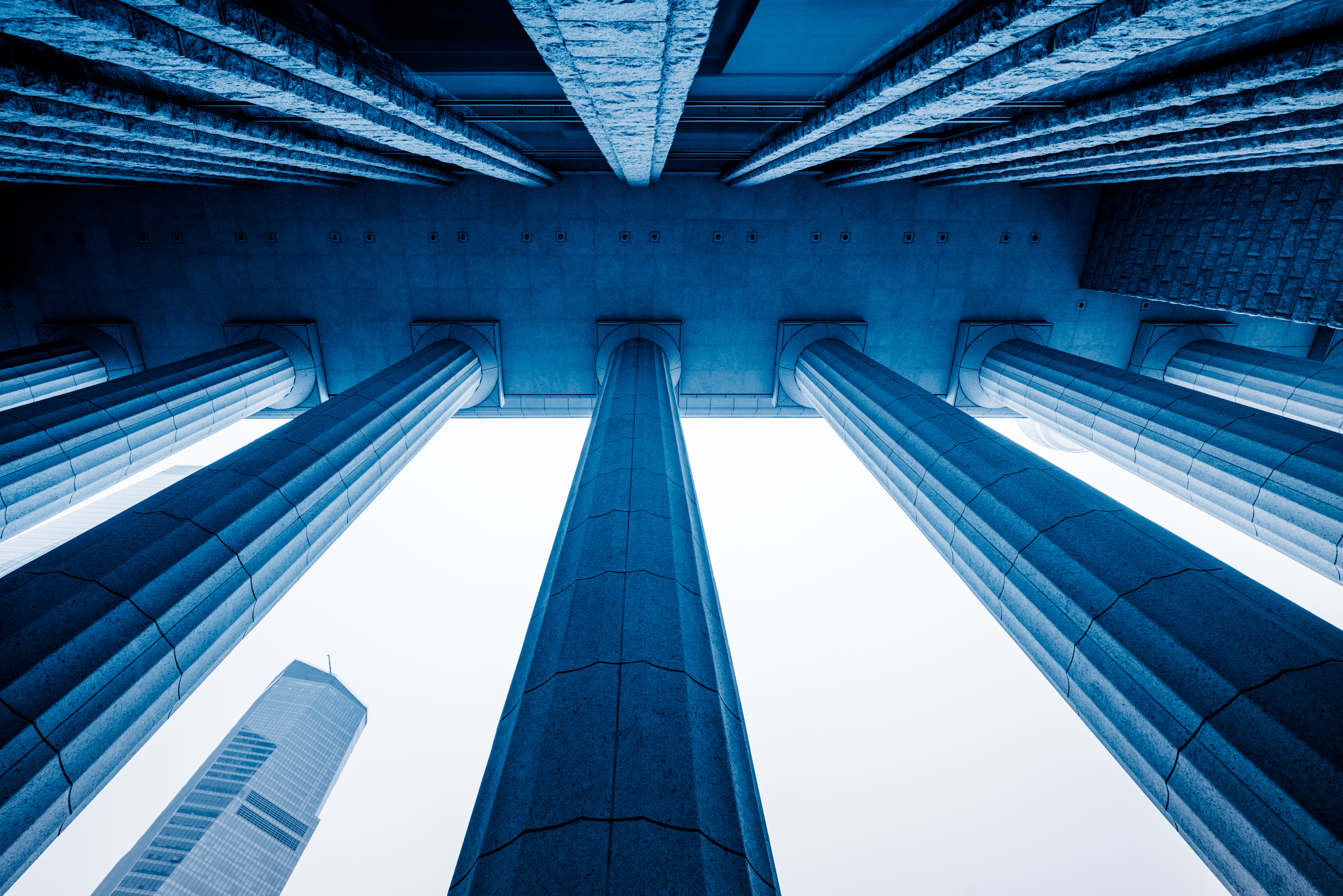 columns of a generic government building