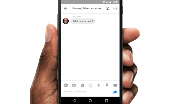 Facebook Self-Destructing messages