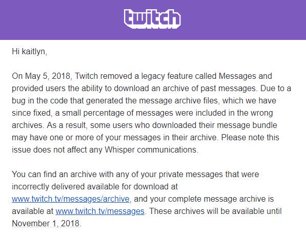 Twitch Bug May Have Exposed Some Users Messages To Otherssecurity Affairs