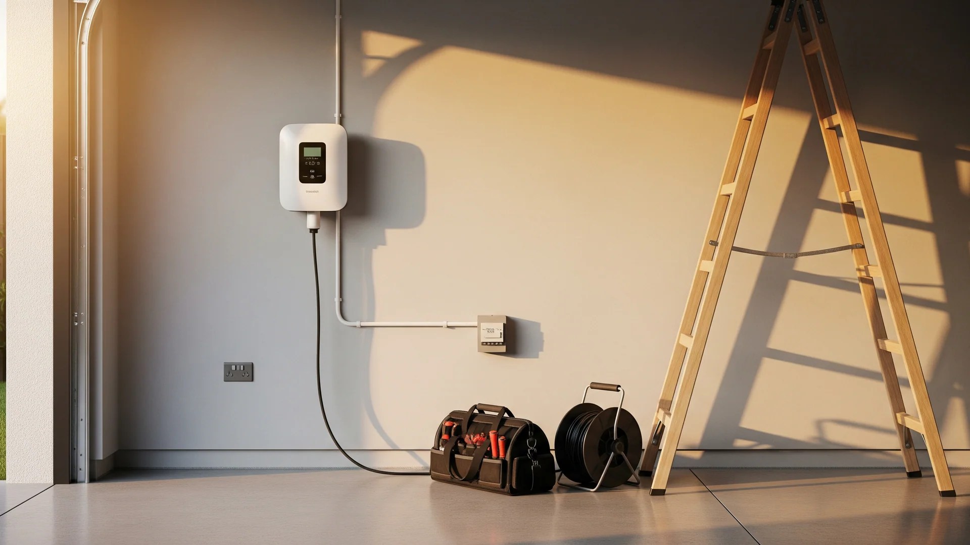 EV charger installation by SRS