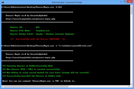 How to hide the process running in task manager by Process Magic ...