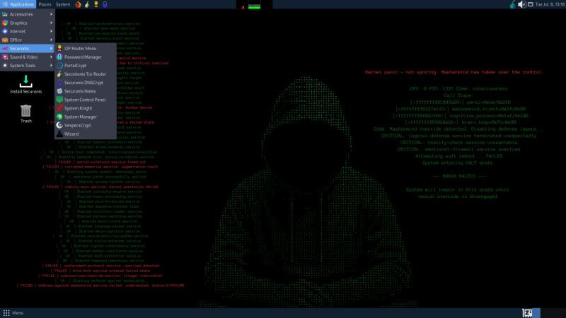 Securonis Linux Channel - Incredible Retina Abstract Backgrounds | Free Download