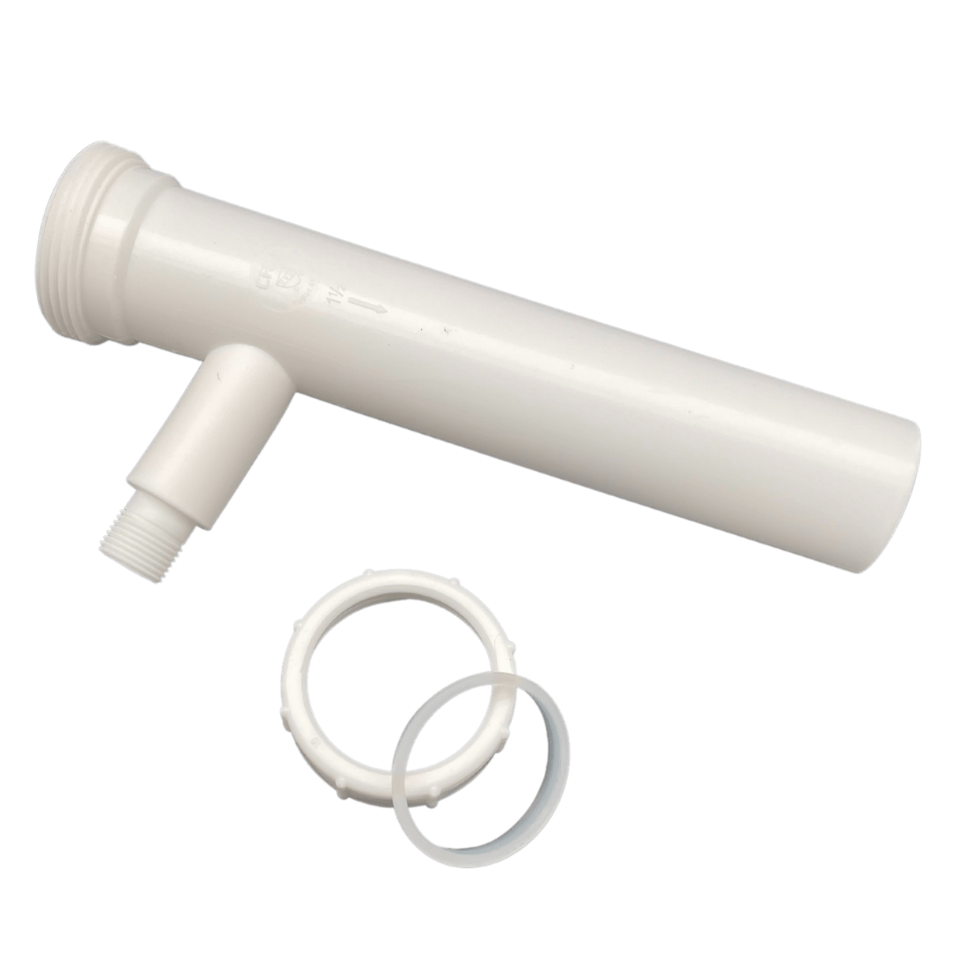 11/2″ THREADED JOINT PVC DISHWASHER TAILPIECE Sedco Corp.