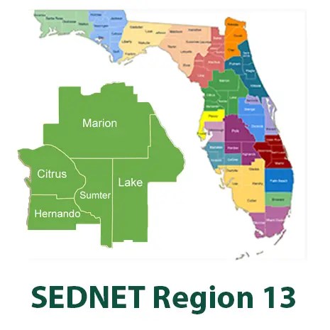 SEDNET Region 13 detail