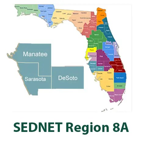SEDNET Region 8A detail