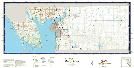 Charlotte Map from Florida Department of Transportation. Links to Charlotte School District.