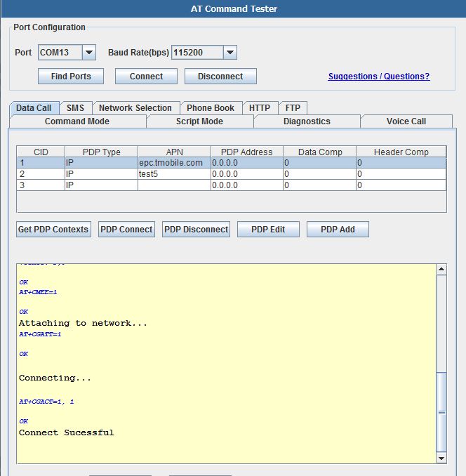 At Command Tester Application - Gradient Backgrounds - Amazing Full HD Collection