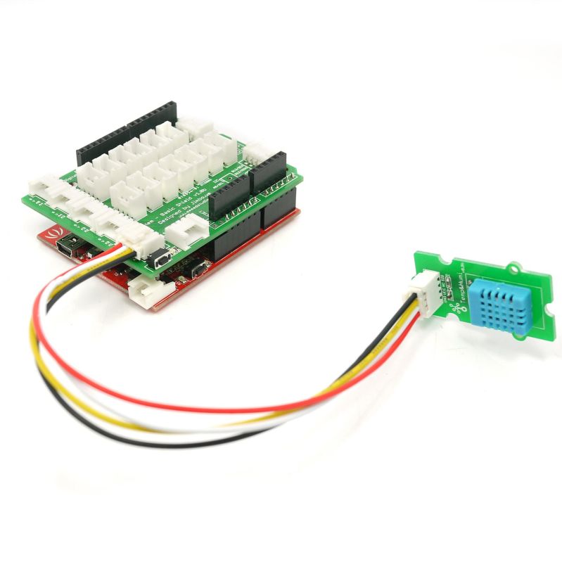 Plugging In The Grove Temperature Humidity Sensor - City Image Collection - Desktop Quality