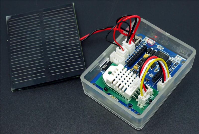 Wireless Sensor Node Solar Kit - Modern Colorful Photo - HD