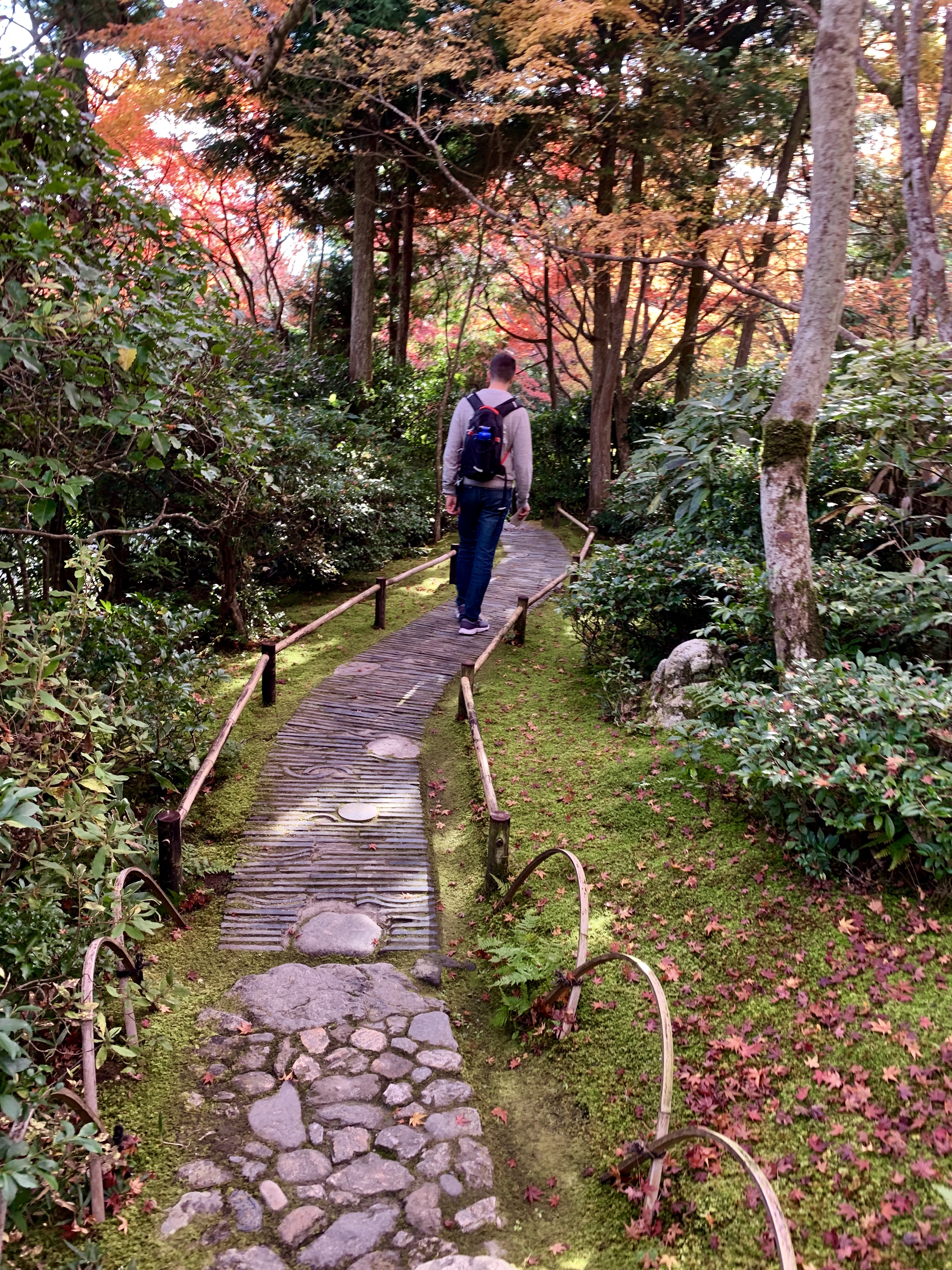 Okochi Sanso Villa gardens path 1