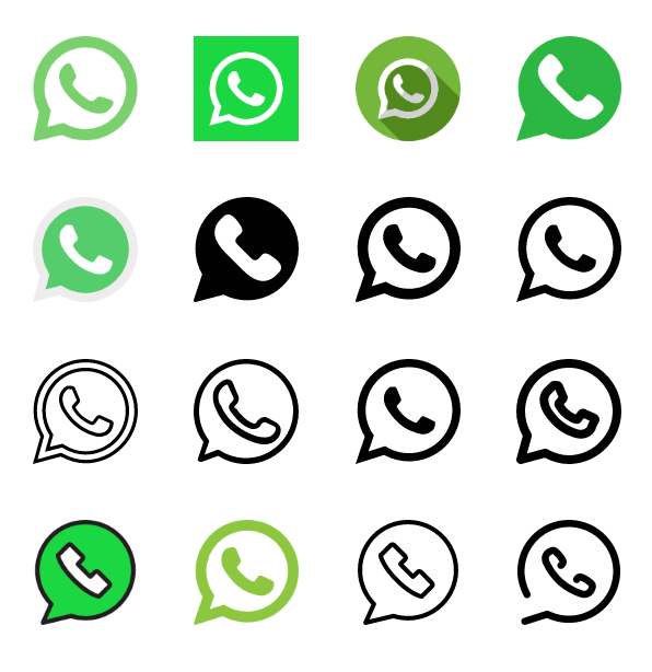 40 Whatsapp Icons Vector Free Download