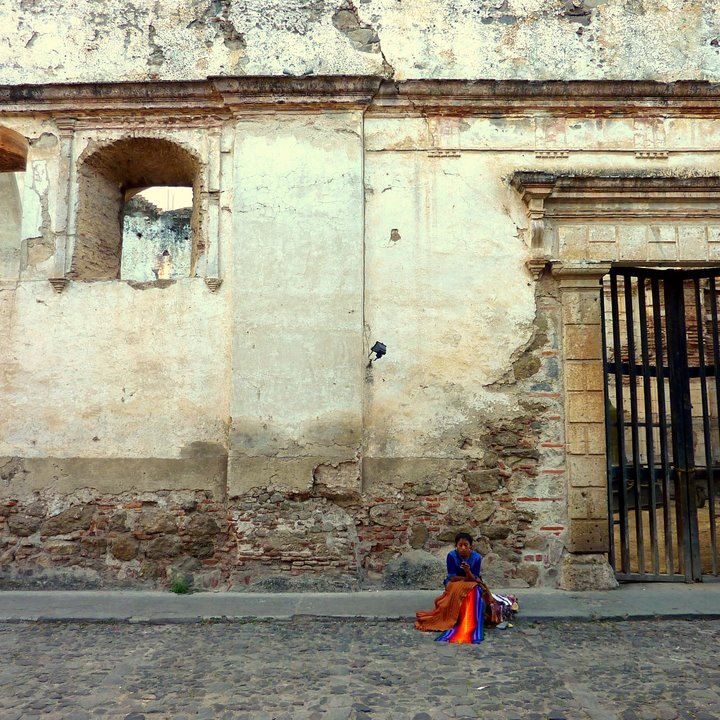 Street vendor, Antigua, Guatemala