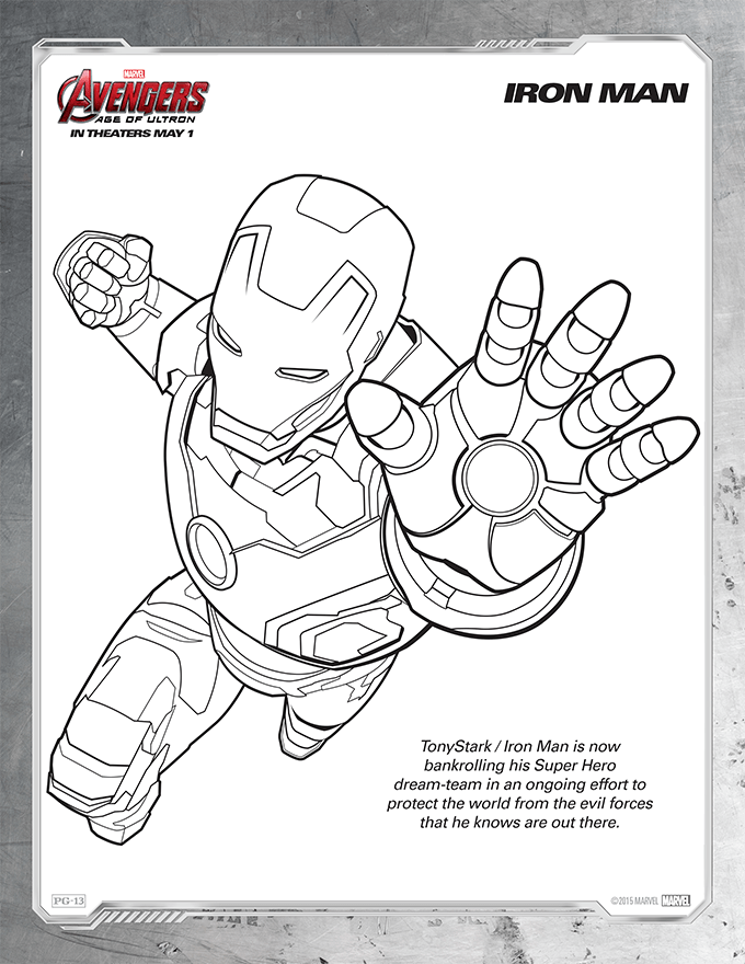 kid friendly avengers superhero coloring sheets see vanessa craft
