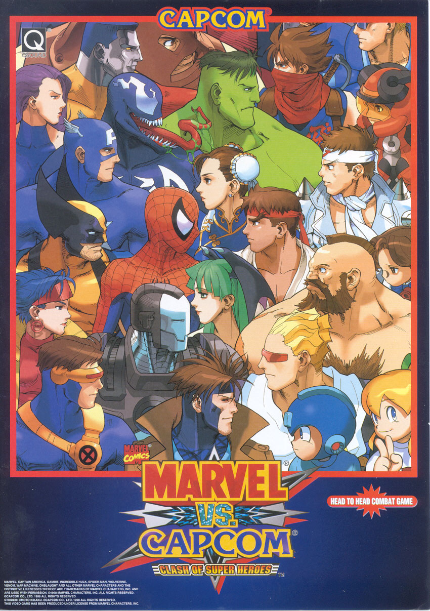 Marvel vs. Capcom Art Resources – Sega Made Bad Decisions