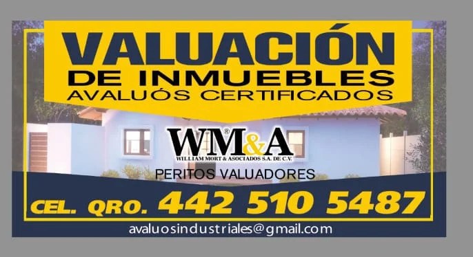 Avalúos WMA*  Queretaro;  ¡El  Mejor  Servicio¡  WMA*
