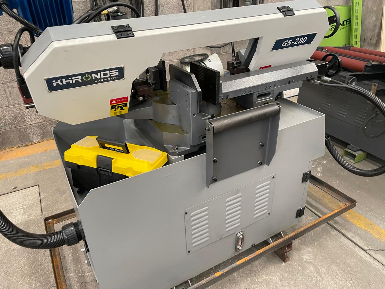 Sierra Cinta Khronos Mod. GS280 Cabezal giratorio ENTREGA INMEDIATA