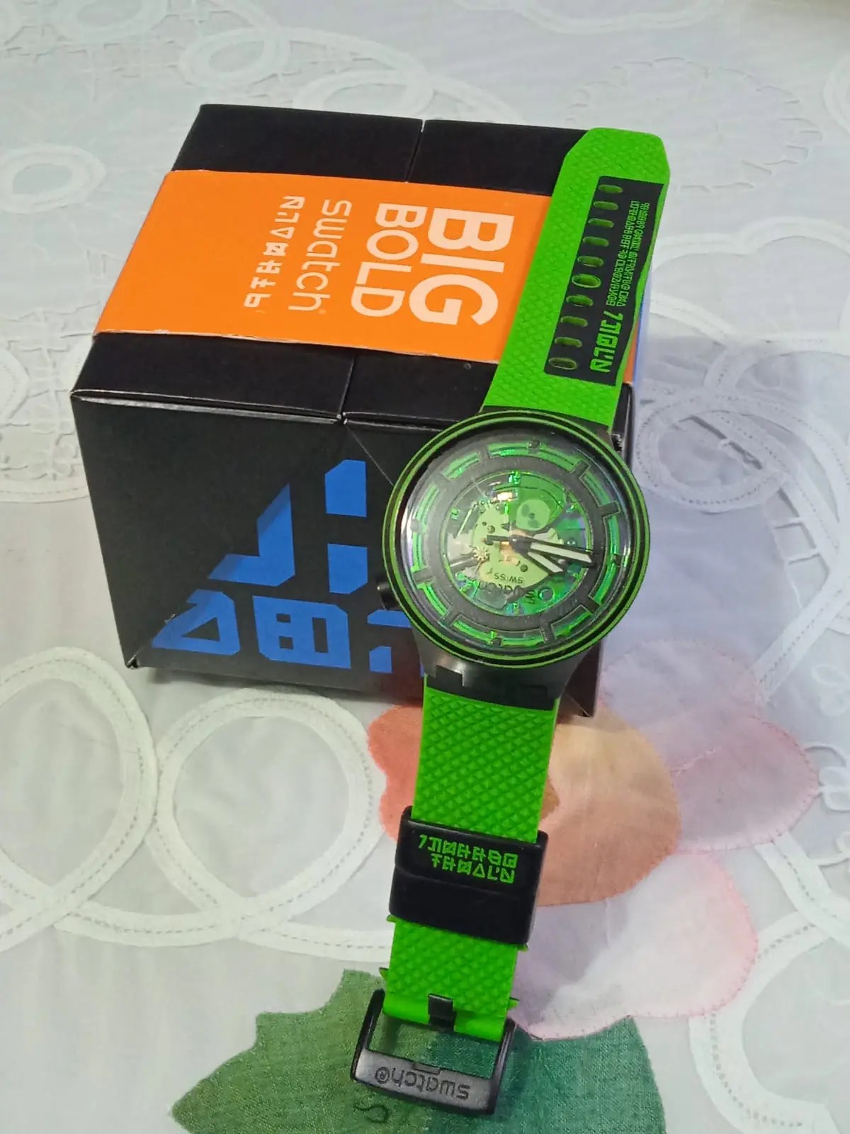 Reloj Análogo Swatch Big Bold Verde