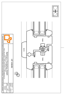 B 05 0014 Schnitt Durch Ein Kunststofffenster Fenster Detail Fenster Architektur Visualisierung