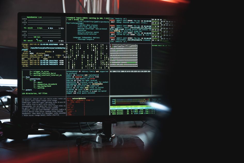 Attacker terminal running reconnaissance tooling