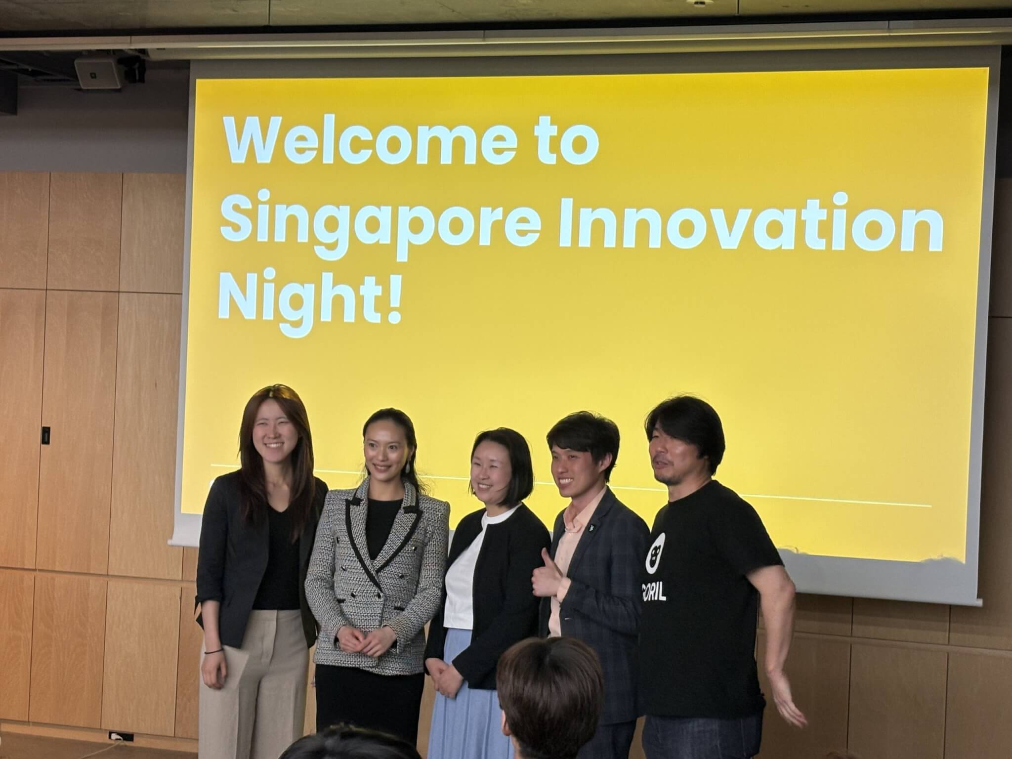 Rachel Leng at Singapore Innovation Night